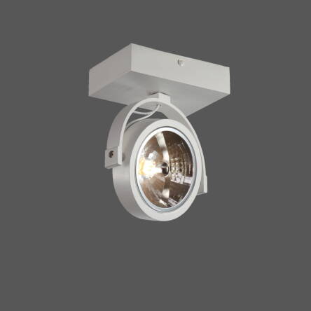 Reflektor LIRIO 128/1 GU10 aluminiowa lampa techniczna dostępna w trzech kolorach 