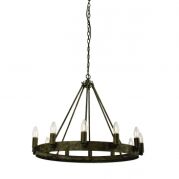 Lampa wisząca CHEVALIER 12lt czarna ENDON LIGHTING 61026 