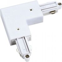 L łącznik biały do szynoprzewodów LP-552-S-WH