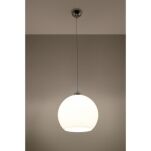 Lampa Wisząca BALL Biała SL.0256 SOLLUX LIGHTING średnica 30 cm - 2