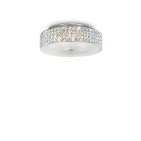 Lampa sufitowa Roma 000657 NOWOCZESNY IP20  METAL / SZKŁO oprawa w stylu nowoczesnym Ideal Lux LAMPA WEWNĘTRZNA  