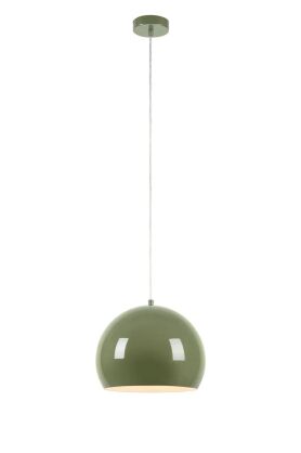Lampa wisząca POP 1L E27 108988 Markslojd zielona Ø28cm