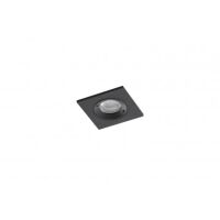 Lampa wpuszczana Pablo AZ4140 techniczna CZARNA kwadrat GU10 IP54