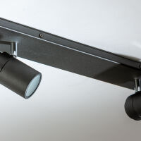 Lampa sufitowa/ kinkiet NOEMIE 2 BK BLACK AZZARDO AZ4137