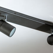 Lampa sufitowa/ kinkiet NOEMIE 2 BK BLACK AZZARDO AZ4137