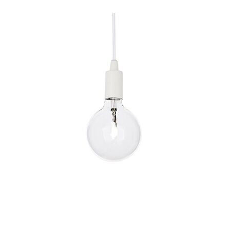 Lampa wisząca Edison SP1 biały 113302, czarny 113319  NOWOCZESNY IP20  METAL Ideal Lux LAMPA WEWNĘTRZNA BIAŁA OPRAWA W MINIMALISTYCZNYM STYLU