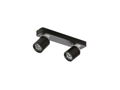 Reflektor Tomi 2  czarny AZzardo  AZ0678 ruchome główki w kształcie tub listwa