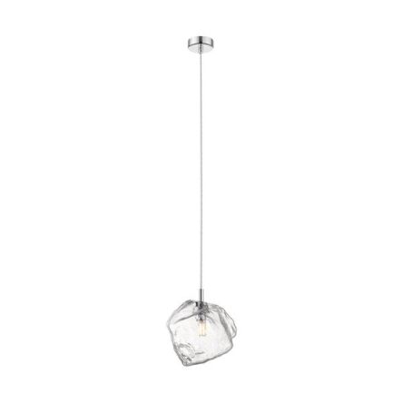LAMPA WISZĄCA LAMPA WEWNĘTRZNA ROCK PENDANT P0488-01F-F4AC ZUMA LINE Wbudowany LED E27 METAL / KRYSZTAŁ 