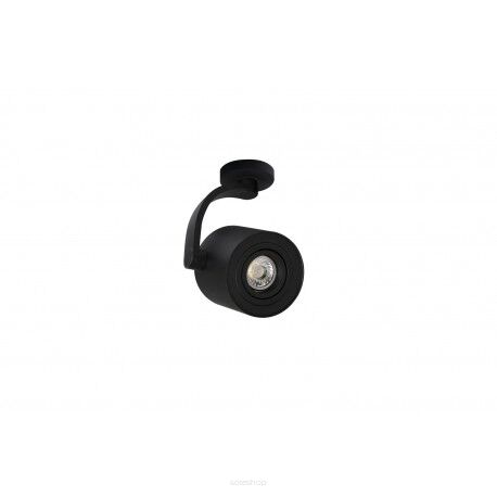 Lampa sufitowa BROSS ARM AZ3498 czarna tuba na nóżce ruchome źródło światła