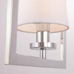 Lampa wisząca LONDON P01007WH cosmo light W nowojorskim stylu abażur w ramce - 4
