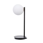 Lampa stołowa SIGMA LIGHTING GAMA CZARNA NOWOCZESNA KLOSZ KULA 50201