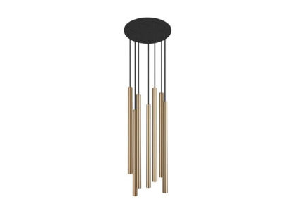 LAMPA WISZĄCA ZŁOTA LASER 8921 NOWODVORSKI