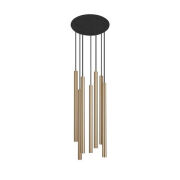 LAMPA WISZĄCA ZŁOTA LASER 8921 NOWODVORSKI