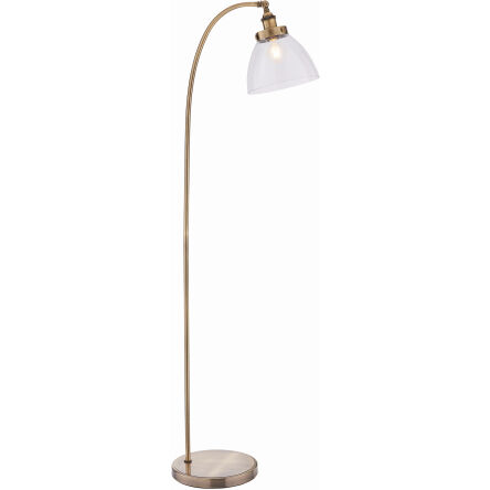 Lampa podłogowa HANSEN antyczny mosiądz ENDON LIGHTING 77860  