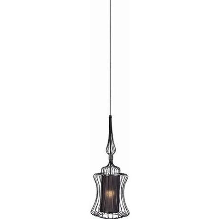 Lampa wisząca czarna ABI S Nowodvorski 8870