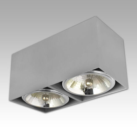 OPRAWA PODWÓJNA NATYNKOWA AR111 ALUMINIUM