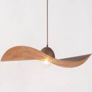 Lampa wisząca KAPELLO 32351 SIGMA kapelusz 76 cm brązowy/miedziany