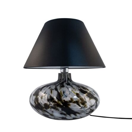 Lampa stołowa ADANA KREZLE ZumaLine Szklana podstawa o ciekawym wykończeniu 3 rodzaje