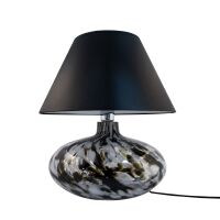 Lampa stołowa ADANA KREZLE ZumaLine Szklana podstawa o ciekawym wykończeniu 3 rodzaje