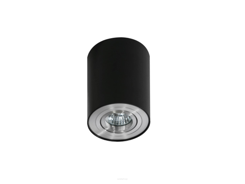 Lampa BROSS 1 ALUMINIUM/CZARNY AZzardo  AZ0779 tuba 