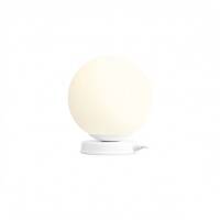 Lampa stołowa BALL MEDIUM WHITE mleczna kula biały wariant ALDEX 1076B_M  