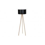 Lampa podłogowa nowoczesna TRIPOD WOOD AZzardo AZ3013 drewniana podstawa 3 kolory abażura do wyboru 　