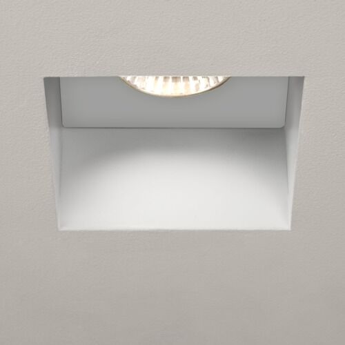 Lampa sufitowa wpuszczana AstroTrimless Square fixed 5670 kwadrat biały mat 