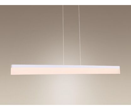 Lampa wisząca Rapid P0155 Maxlight  Biała z metalu i akrylu