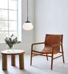 Lampa wisząca RISE Black/White 108295 Markslojd eliptyczny kształt szkło - 2