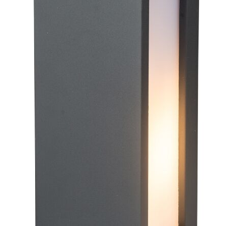 Kinkiet zewnętrzny VENTA BK Azzardo AZ4351 szary metalowy IP54