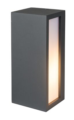 Kinkiet zewnętrzny VENTA BK Azzardo AZ4351 szary metalowy IP54