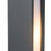 Kinkiet zewnętrzny VENTA BK Azzardo AZ4351 szary metalowy IP54