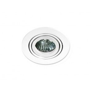 Lampa sufitowa Carlo AZzardo GM2102 WH AZ0805 biała techniczna okrągła