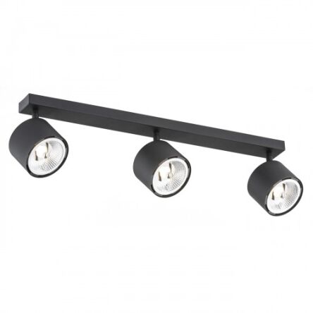 Lampa sufitowa CLEVLAND 6101 Argon czarny reflektor 3x ES111 