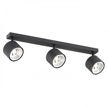 Lampa sufitowa CLEVLAND 6101 Argon czarny reflektor 3x ES111 
