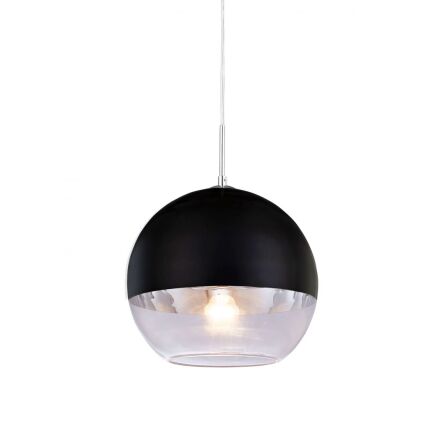 NOWOCZESNA LAMPA WISZĄCA CZARNA VERONI D20 LDP 1029-200 (BK)