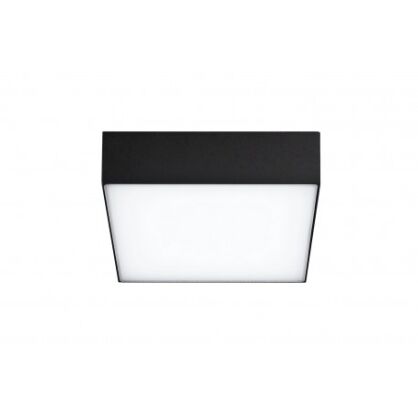 Plafon zewnętrzny łazienkowy CASPER SQUARE Azzardo kwadrat 20 cm CZARNY 3000K/4000K