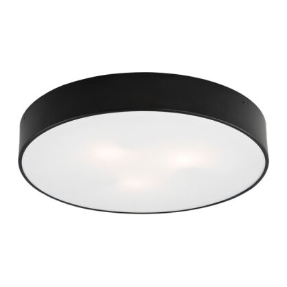 Plafon DARLING 2084 Argon Praktyczny czarny śr. 60 cm