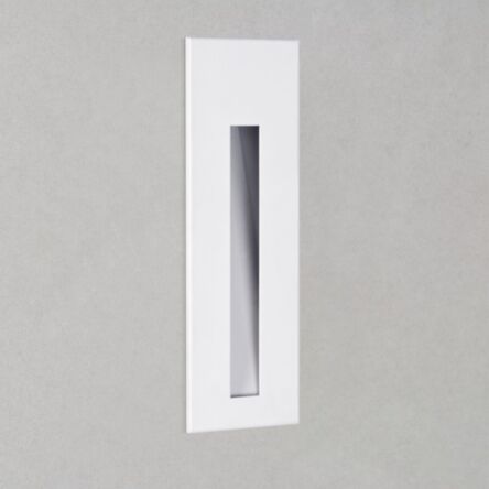 Lampa schodowa wpuszczana Borgo 55- Astro 1212021 7527 biała prostokąt LED techniczny
