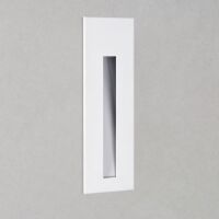 Lampa schodowa wpuszczana Borgo 55- Astro 1212021 7527 biała prostokąt LED techniczny