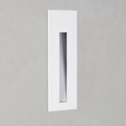 Lampa schodowa wpuszczana Borgo 55- Astro 1212021 7527 biała prostokąt LED techniczny