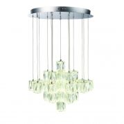 Lampa wisząca PRISMA chrom kryształ ENDON LIGHTING 76489  