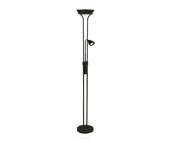 Lampa podłogowa Detroit 111223  Markslojd minimalistyczna czarna do czytania