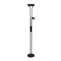 Lampa podłogowa Detroit 111223  Markslojd minimalistyczna czarna do czytania