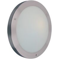 Plafon Umbra 18  AZzardo AZ1596  łazienkowy IP44 metal w kolorze srebrnym mleczne szkło