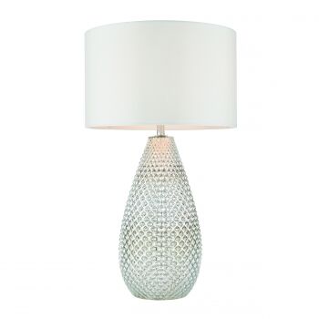Lampa stołowa LIVIA jedwab ENDON LIGHTING 77093  