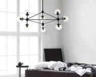 Lampa wisząca Bao Nero Claro ORLICKI DESIGN CZARNA nowoczesna - 2