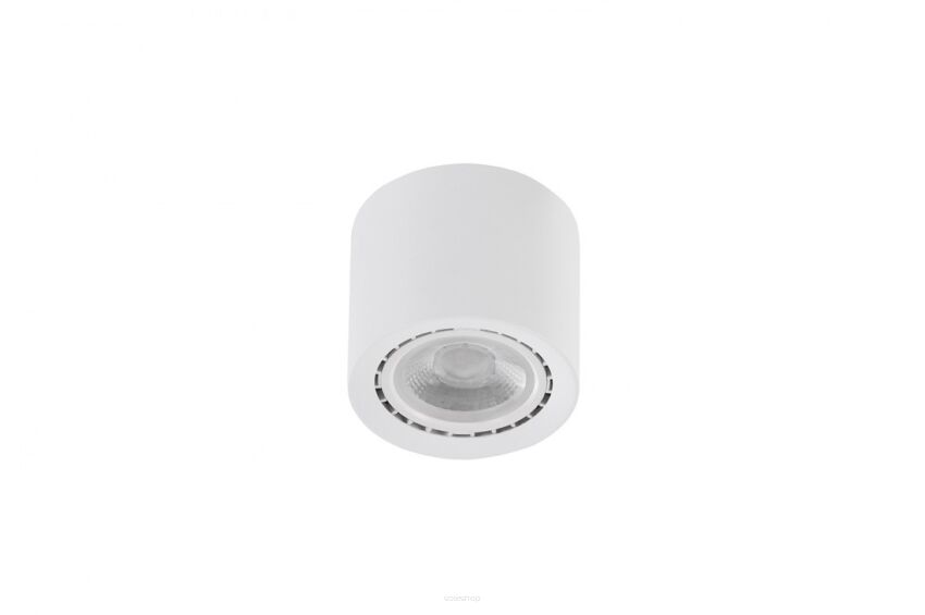 Lampa sufitowa natynkowa ECO ALIX v2 AZ4320 Azzardo tuba o wysokość 10 cm biała ES111
