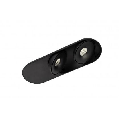 Lampa sufitowa TORONTO AZ4065 AZZARDO RUCHOMA PODWÓJNA CZARNA LED