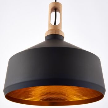 Lampa wisząca GARCIA czarny ENDON LIGHTING 61347 